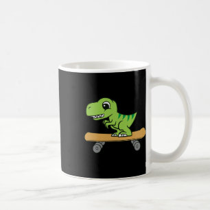 Saurier Skateboarding Süßer Skateboard-Dinosaurier Kaffeetasse
