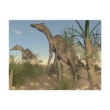 Saurolophus-Dinosaurier - 3D-Darstellung