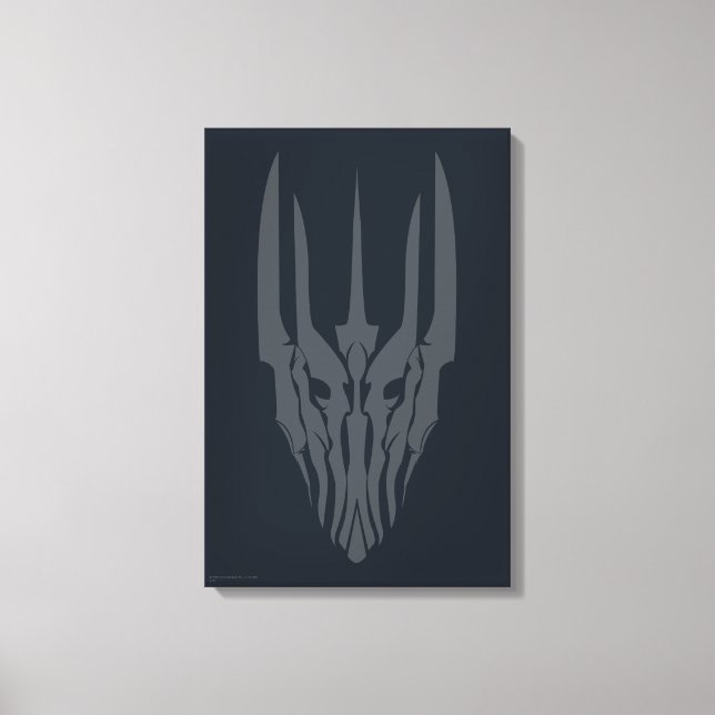 Sauron Head Icon Leinwanddruck (Vorderseite)