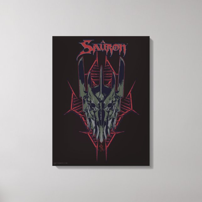 Sauron Icon Leinwanddruck (Vorderseite)