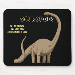 Sauropods Dinosaur Mousepad