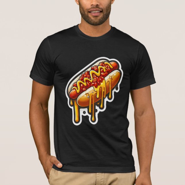 SAUSAGE-CHILI-KÄSE-HUND 4 T-Shirt (Vorderseite)