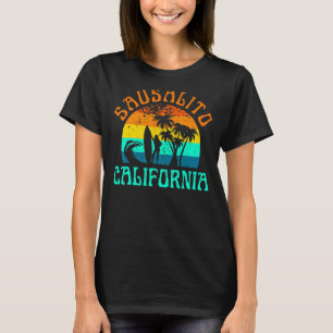 Sausalito California Beach Surf Sommer Urlaub Gi T-Shirt