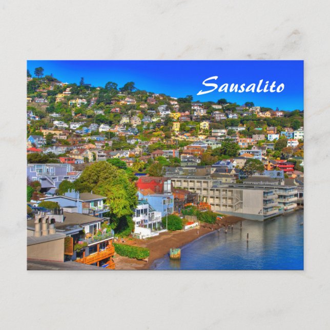 Sausalito Card Postkarte (Vorderseite)