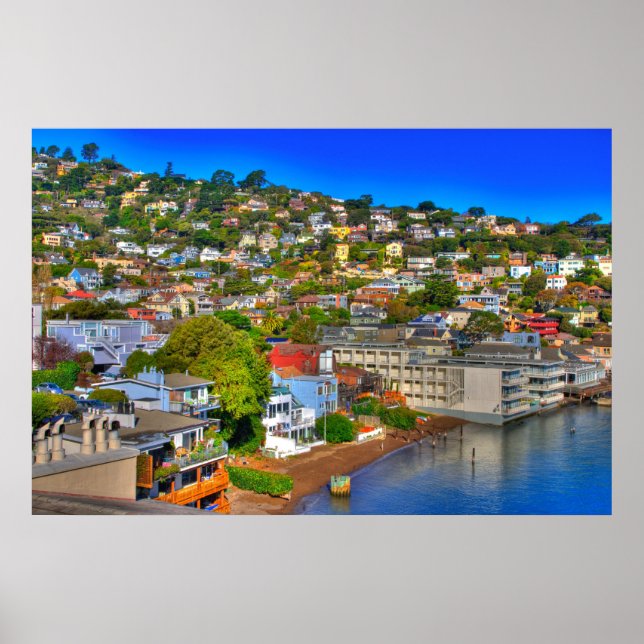 Sausalito Hillside Poster (Vorne)