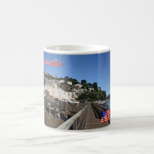 Sausalito - Promenade - Vereinigte Staaten - Kaffeetasse