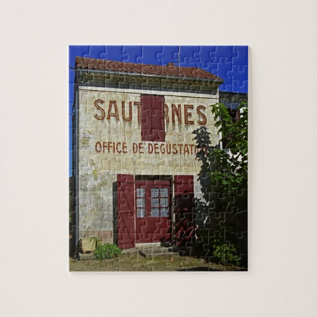 Sauternes Office de Degustation (Weinprobe) Puzzle (Vertikal)