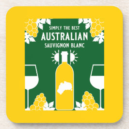 Sauvignon Blanc Wein Drinker Getränkeuntersetzer