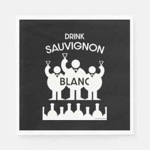 Sauvignon Blanc Wein Drinker Serviette