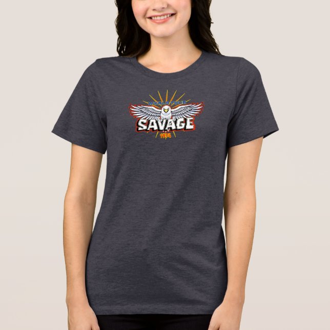 SAVAGE-74 Tri-Blend SHIRT (Vorderseite)