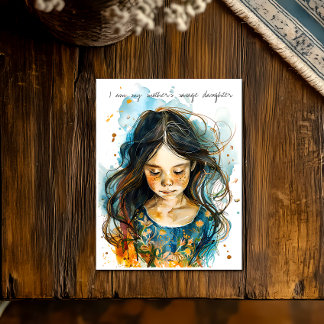 Savage Daughter Postkarte