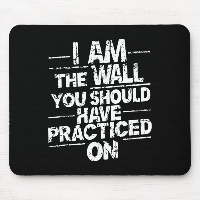 Savage-Eishockey-Torhüter-Zitat  Mousepad (Vorne)