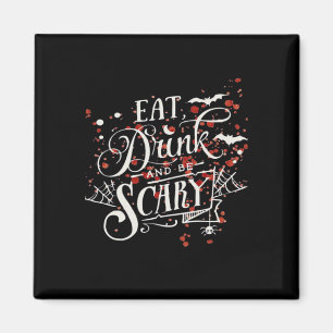 Savage Halloween Grusel Ästhetik Grafikstil Magnet