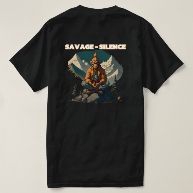 Savage Silence T-Shirt (Design Rückseite)
