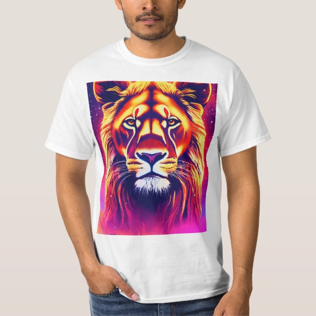 "Savage Stripes: Fierce Tiger Graphic T-Shirt" T-Shirt (Vorderseite)