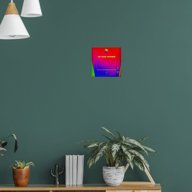 Savage Sunshine Art Poster (Wohnzimmer 1)