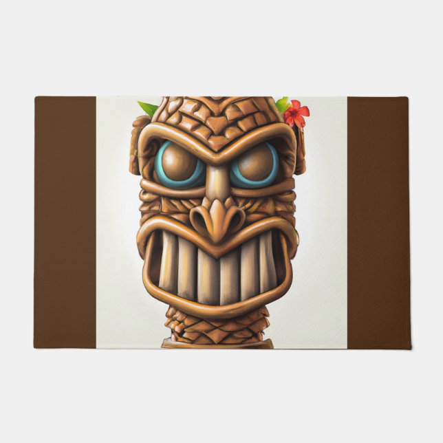 Savage Tiki Guardian Fußmatte (Vorderseite)