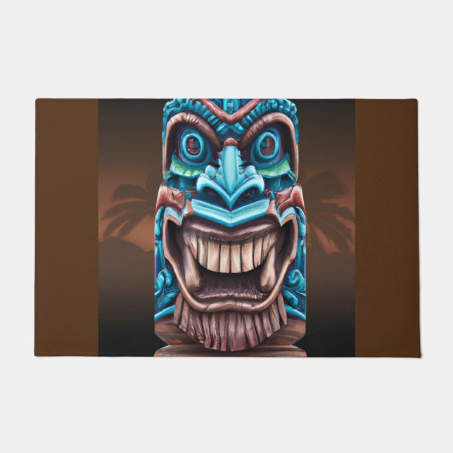 Savage Tiki Guardian Fußmatte (Vorderseite)