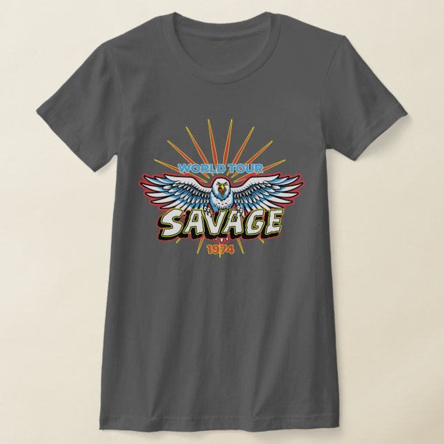 Savage World Tour X-23 Cosplay X23 Laura Kinney T-Shirt (Ablage )