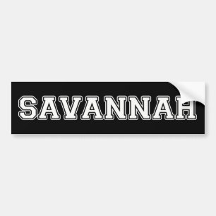 Savannah Autoaufkleber