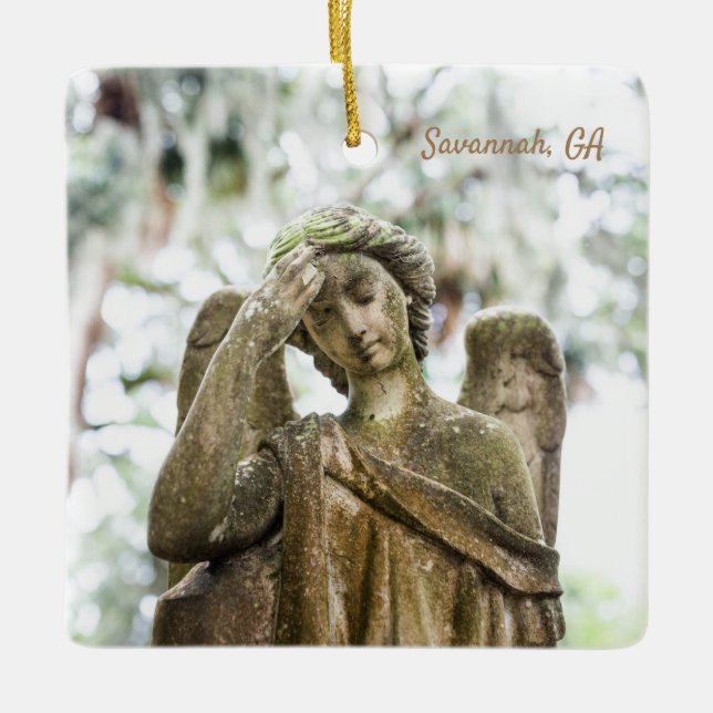 Savannah Bonaventure Angel Holiday Ornament (Vorderseite)
