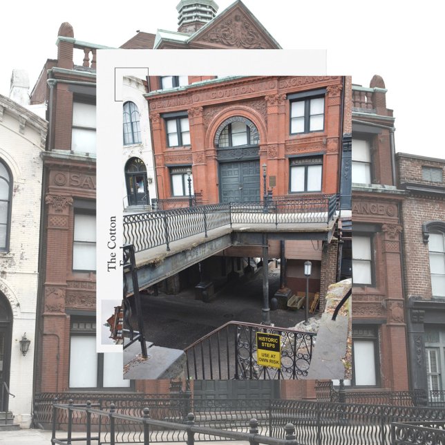 Savannah Cotton Exchange Georgia Fotografie Postkarte (Von Creator hochgeladen)