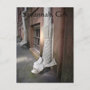Savannah Gargoyle Post Card Postkarte