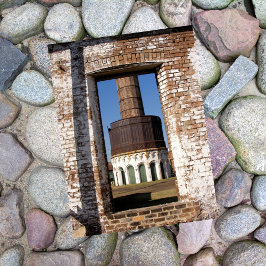 Savannah Georgia Antebellum Tower Foto Postkarte