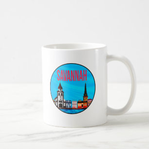 Savannah Georgia-Denkweise Kaffeetasse
