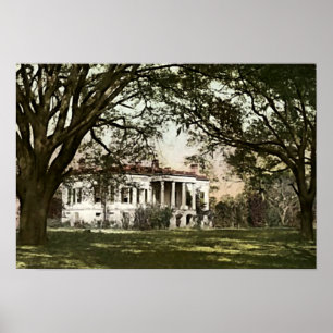 Savannah, Georgia Hermitage Plantage Poster