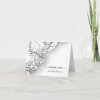 Savannah Georgia Map Wedding Personalisiert