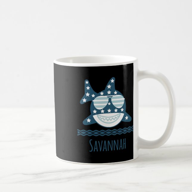 Savannah Georgia Nautical Coastal Fishing Boote Kaffeetasse (Rechts)