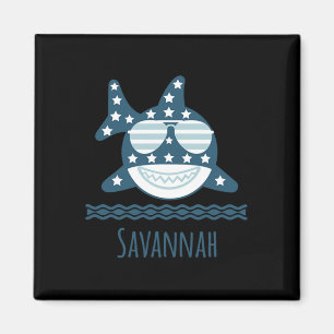 Savannah Georgia Nautical Coastal Fishing Boote Magnet