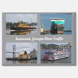 Savannah, Georgia Schifffahrtsstraßenmagnet Magnet