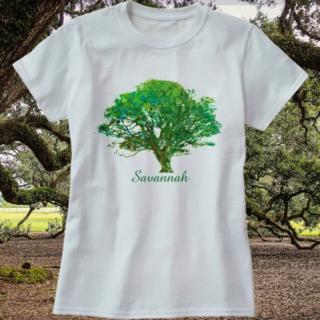 Savannah Georgia Tree T-Shirt (Von Creator hochgeladen)