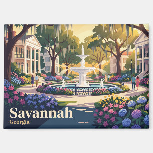 Savannah, Georgia, USA Magnet