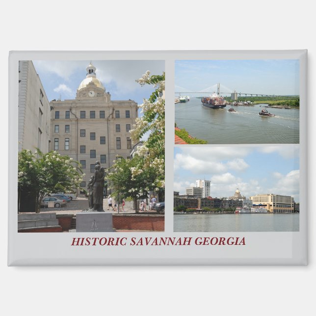 Savannah, Georgien Magnet (Vorderseite)