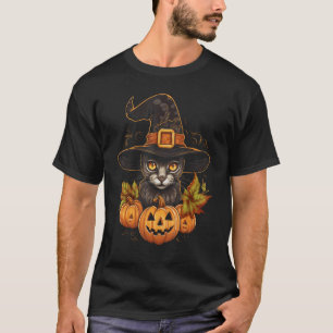 Savannah-Katzen Halloween Grafik T-Shirts für Männ