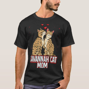 Savannah-Katzenmutter T-Shirt
