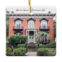Savannah Mercer HouseHoliday Ornament