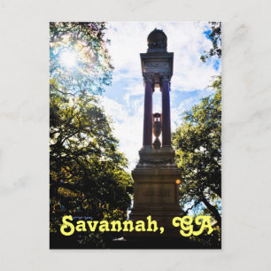 Savannah Postcard Postkarte