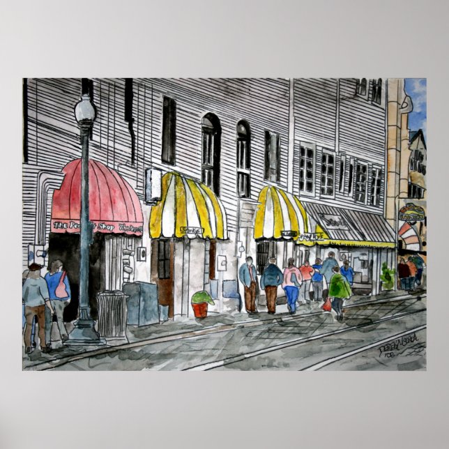 Savannah River Street 2 Poster (Vorne)