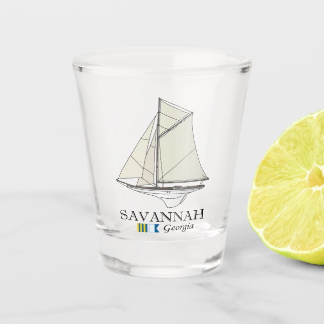 Savannah (SB) Schnapsglas (Vorderseite)