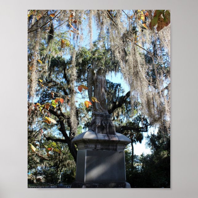 Savannah Series: Bonaventure Angel Statue Poster (Vorne)