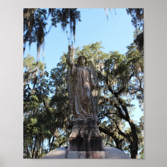 Savannah Series: Bonaventure Friedhof Angel Poster (Vorne)