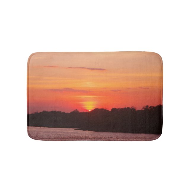 Savannah Sonnenuntergang Badematte (Vorderseite)