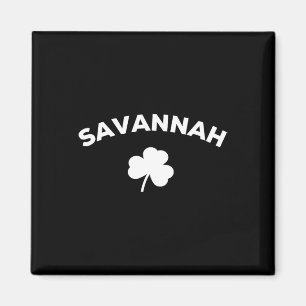 Savannah St Patricks Day Georgia Town 2025 City Ma Magnet