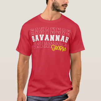 Savannah Stadt Georgia Savannah T-Shirt