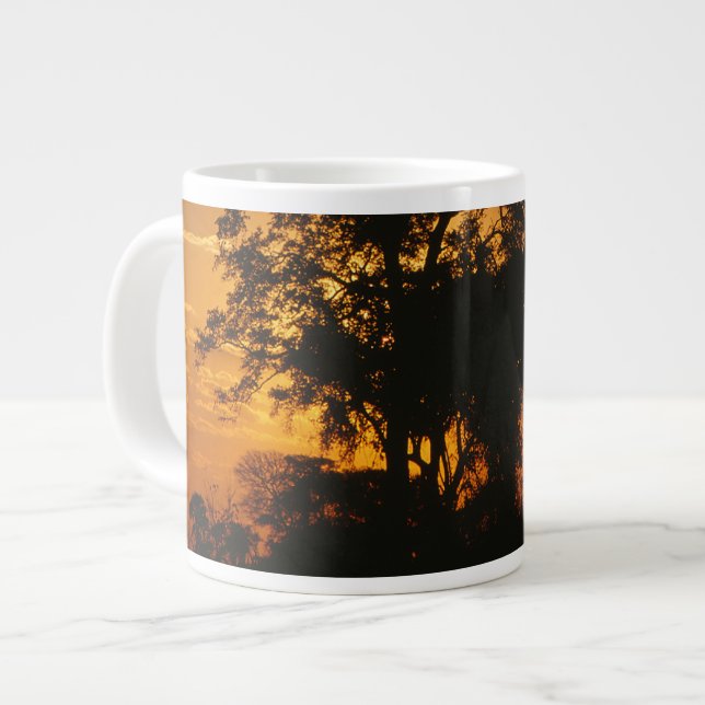 Savannah Sunset Jumbo-Tasse (Vorderseite Links)