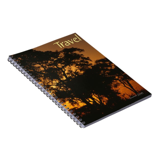 Savannah Sunset Travel Notebook Notizblock (Rechte Seite)